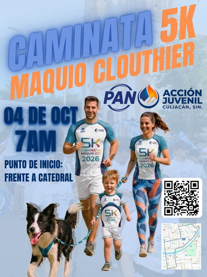 Caminata Maquío Clouthier 5K: Te invitamos a participar