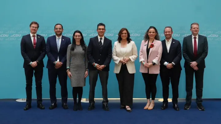 Jorge Romero se reúne en Berlín con la CDU