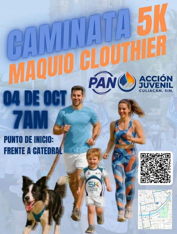 CDM PAN Culiacán te invita a participar en la 37 Caminata del Maquío